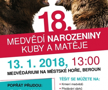 18. MEDVĚDÍ NAROZENINY