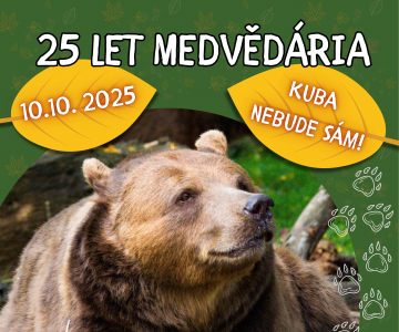 25 LET MEDVĚDÁRIA